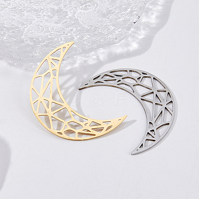 12Pcs 2 Colors 201 Stainless Steel Filigree Joiners Links STAS-DC0014-36-1