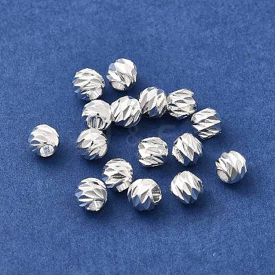 Brass Beads KK-B147-02D-S-1