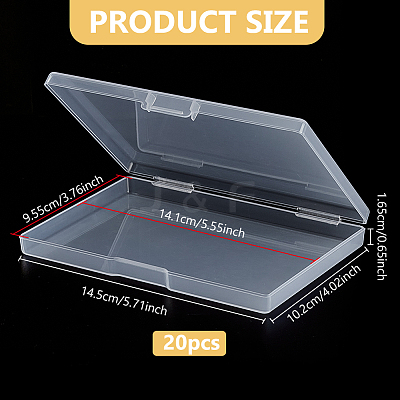 Plastic Box CON-WH0001-29-1