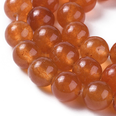 Natural White Jade Beads Strands G-G796-04B-03-1