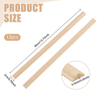 Wooden Craft Sticks DIY-WH0622-410-1