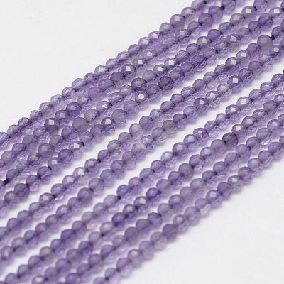 Natural Amethyst Bead Strands G-G936-2mm-26-1