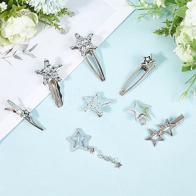 1 Sets Iron Alligator Hair Clips MRMJ-CP0001-49-1