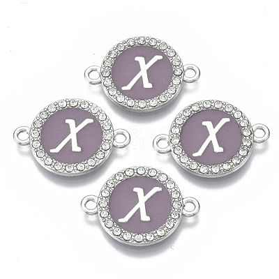 Alloy Enamel Links Connectors ENAM-TAC0003-01S-01X-1
