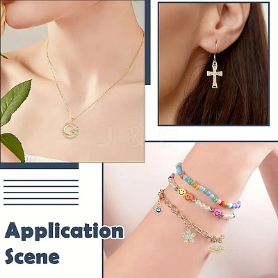 50Pcs 10 Styles Alloy Crystal Rhinestone Pendants ALRI-FS0001-14-1