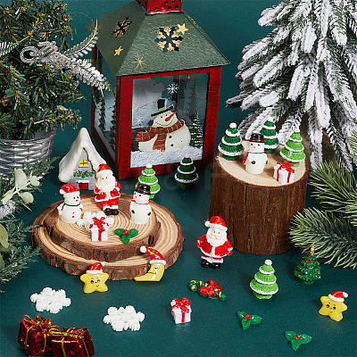 Christmas Resin Sculpture Ornaments RESI-SC0005-90B-1