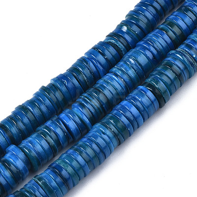 Natural Freshwater Shell Beads Strands X-BSHE-I016A-01C-1