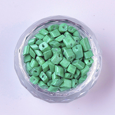 6/0 Baking Paint Glass Seed Beads SEED-S034-A05-1