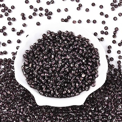 Picasso Baking Paint Glass Seed Beads SEED-N007-35K-1