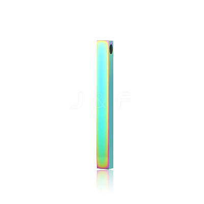 Ion Plating(IP) 304 Stainless Steel Pendants STAS-I311-01D-RC-1
