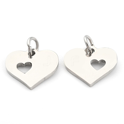 Non-Tarnish 304 Stainless Steel Pendants STAS-Q201-T457S-1