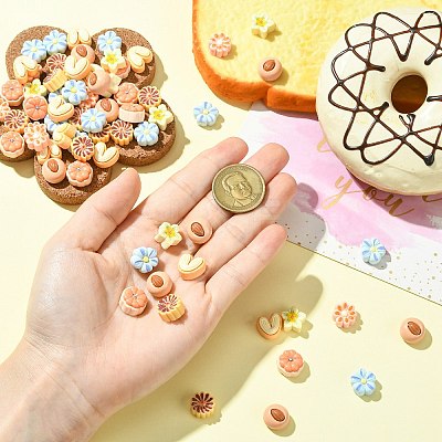 Opaque Resin Cabochons RESI-CJC0012-37A-1