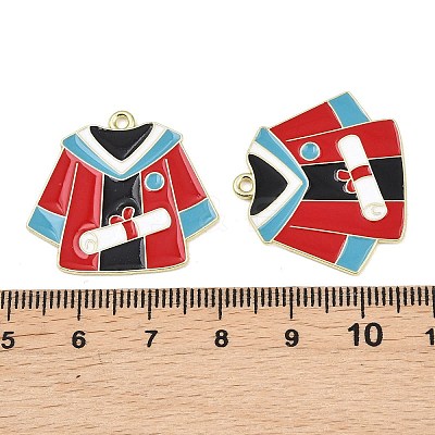 Alloy Enamel Pendants ENAM-L055-01C-01-1