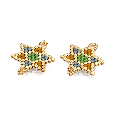 MIYUKI & TOHO Handmade Japanese Seed Beads Links SEED-A027-Z16-1