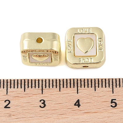 Rack Plating Alloy with Acrylic Beads FIND-B037-01G-05-1