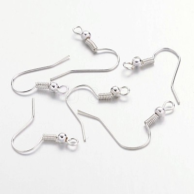Iron Earring Hooks J07JW-S-1