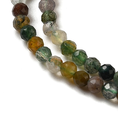 Natural Indian Agate Beads Strands G-J002-03K-1