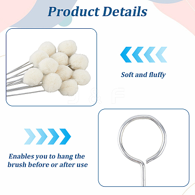 Wool Daubers Ball Brush Leather Dye Tool LS-TOOL-WH20005-15A-1