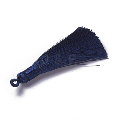 Polyester Tassel Pendants FIND-I009-B10-1