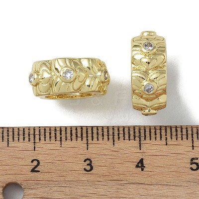 Rack Plating Brass Beads KK-A220-25H-G-1