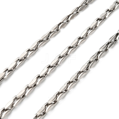 304 Stainless Steel Boston Link Chains CHS-A016-22P-A-1