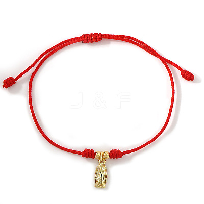 304 Stainless Steel Virgin Mary Charm Bracelets LS-WH3603-1