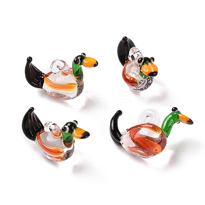 Handmade Lampwork Pendants LAMP-L075-082-1