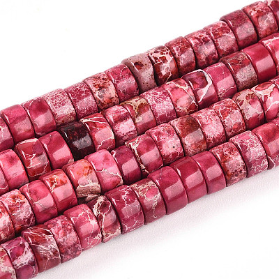 Natural Imperial Jasper Beads Strands G-N344-41B-1