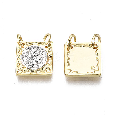 Brass Charms KK-R133-002G-NF-1