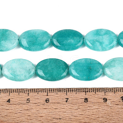 Dyed Natural White Jade Beads Strands G-N370-01A-05-1