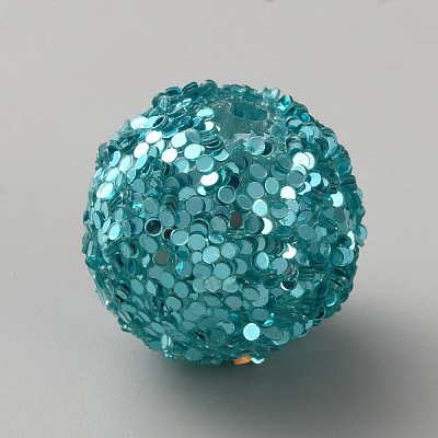 Opaque Acrylic Glitter Beads LS-FIND-CJC0010-111A-23-1