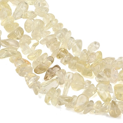 Natural Lemon Quartz(Heated) Beads Strands GG-NH0005-A01-01-1