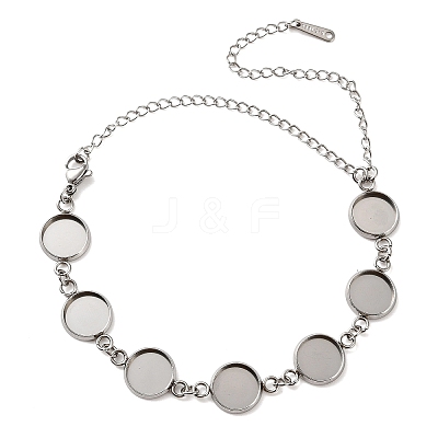 Non-Tarnish 304 Stainless Steel Bracelet Making SA-CBAFBB7-02P-A-1