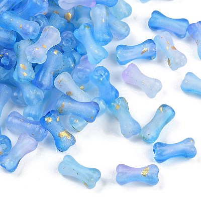 Gradient Color Transparent Acrylic Beads OACR-M023-01H-1