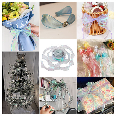 Polyester Lace Trim DIY-TAC0010-49G-1