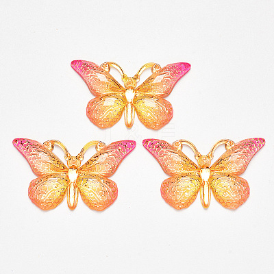 Transparent Acrylic Pendants TACR-R140-08C-1