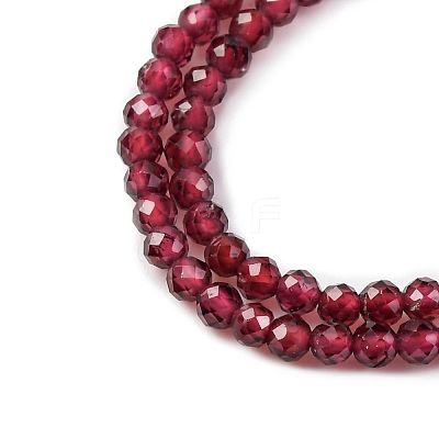 Natural Garnet Beads Strands G-RM241221-A2-1