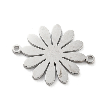 Non-Tarnish 304 Stainless Steel Connector Charms STAS-P332-11P-1