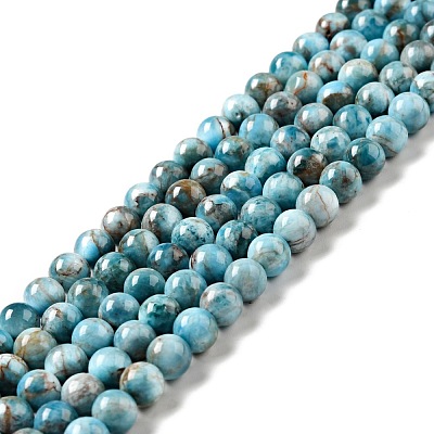 Natural Apatite Beads Strands G-G858-01A-1