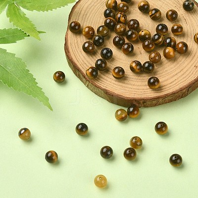 Natural Tiger Eye Beads Strands G-YW0001-56B-1