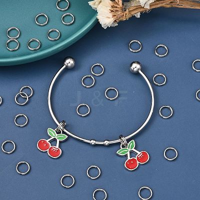 Tarnish Resistant 304 Stainless Steel Split Rings STAS-M216-09-1