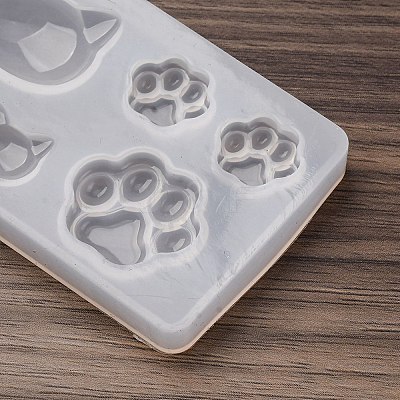 Pendant Silicone Molds AJEW-S041-02C-1