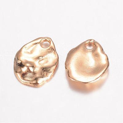 Alloy Hammered Charms PALLOY-D348-34G-1