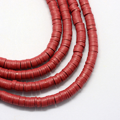 Handmade Polymer Clay Beads CLAY-R067-5.0mm-29-1