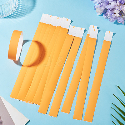 Luminous Paper Disposable Wristbands BJEW-TAC0075-001D-1
