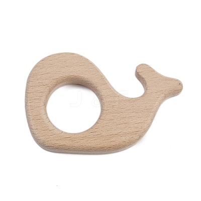 Natural Beech Wooden Baby Teething Toys WOOD-U003-01-1