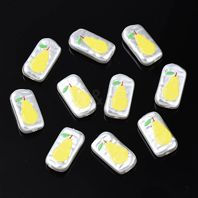 3D Printed ABS Plastic Imitation Pearl Beads KY-S163-432-1
