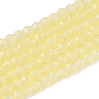 Imitation Jade Glass Beads Strands GLAA-T028-3mm-11H-1