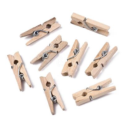 Wooden Craft Pegs Clips WOOD-R249-017-1