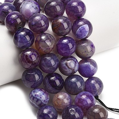 Natural Dragon Veins Agate Beads Strands GG-L001-L01-01-1